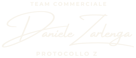 Team Commerciale, Daniele Zarlenga, Protocollo Z